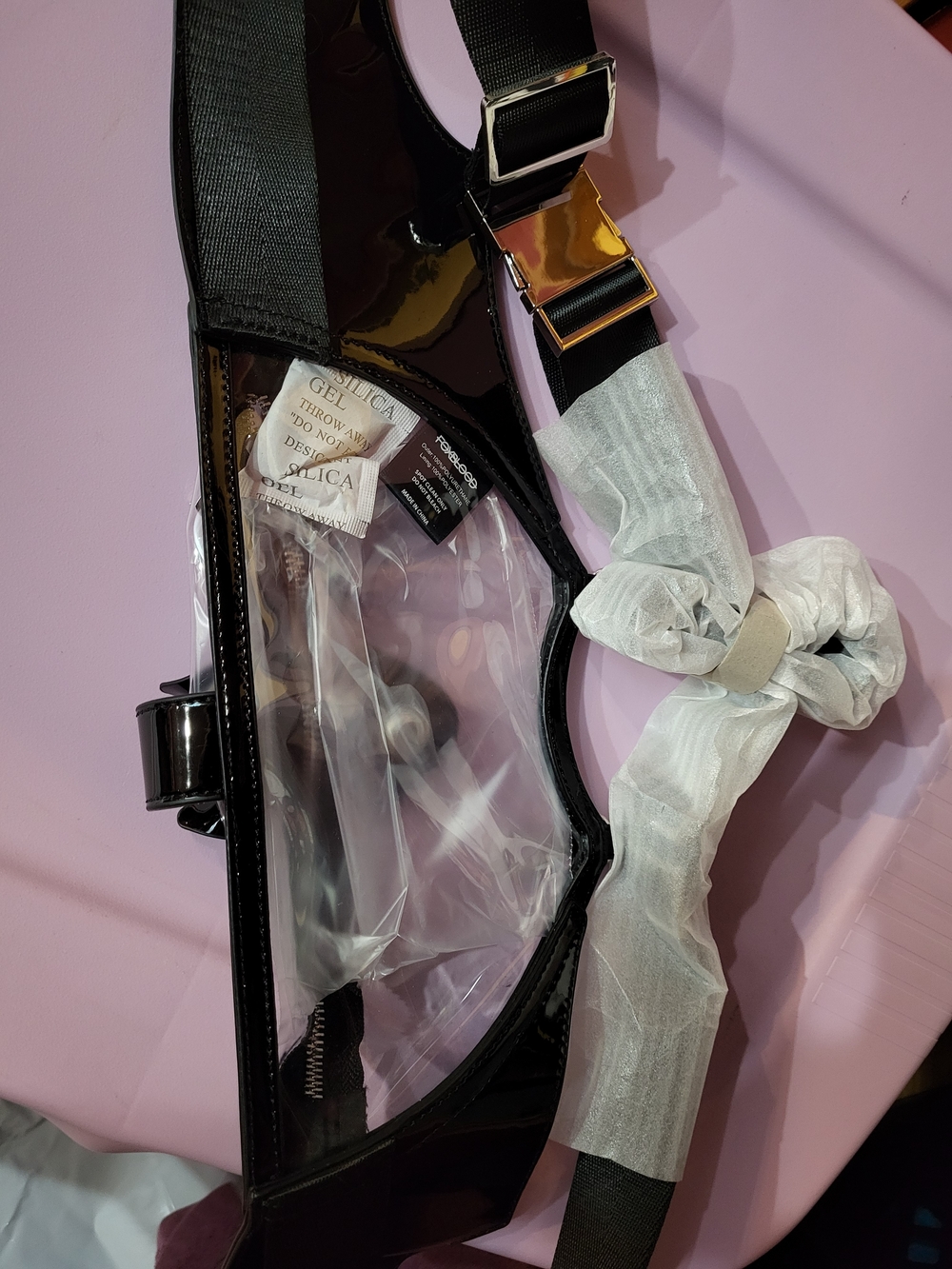 Foxblood clear bat fanny pack - Picture 4 of 5